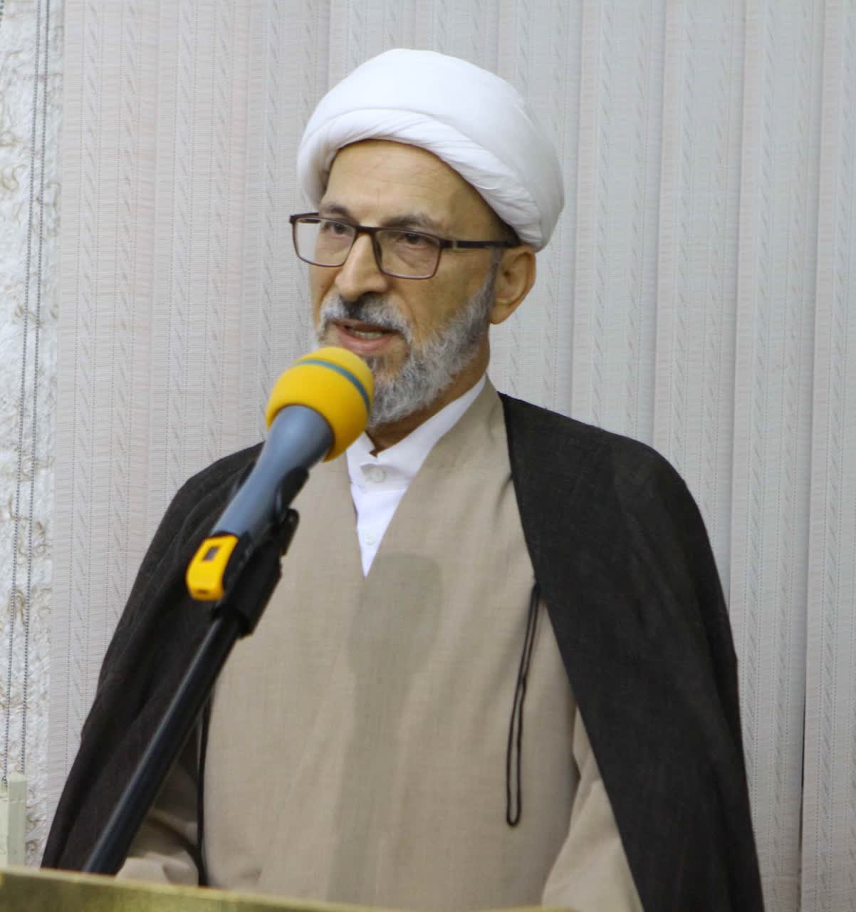 نطق حجت الاسلام والمسلمین عین الله یگانه قبل از دستور در مجمع عمومی مجمع نمایندگان طلاب و فضلای حوزه های علمیه